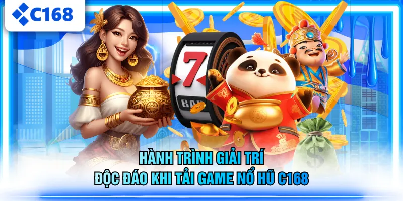 Hành trình giải trí độc đáo khi tải game nổ hũ C168