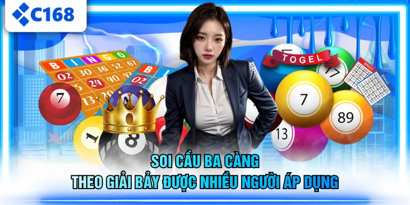 Soi cầu ba càng theo giải bảy được nhiều người áp dụng
